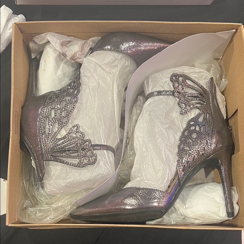 Elegant Purple Women's Heels